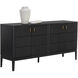 Etienne 71 X 19 inch Black Sideboard